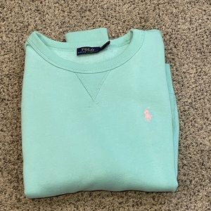 Sea green sweatshirt